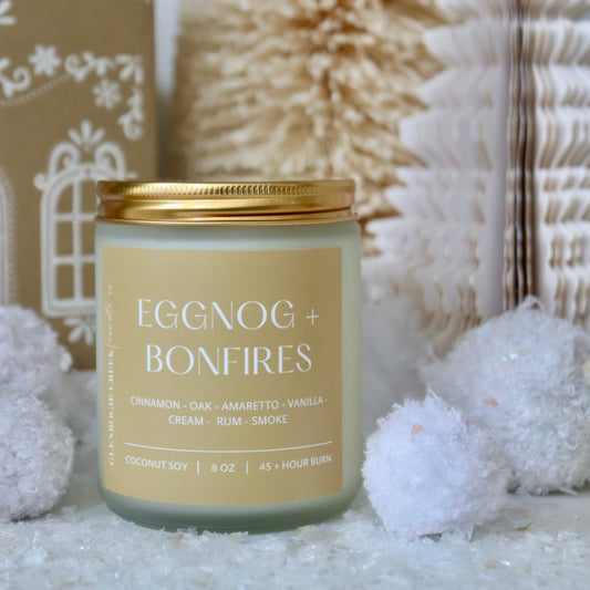 EGGNOG + BONFIRES